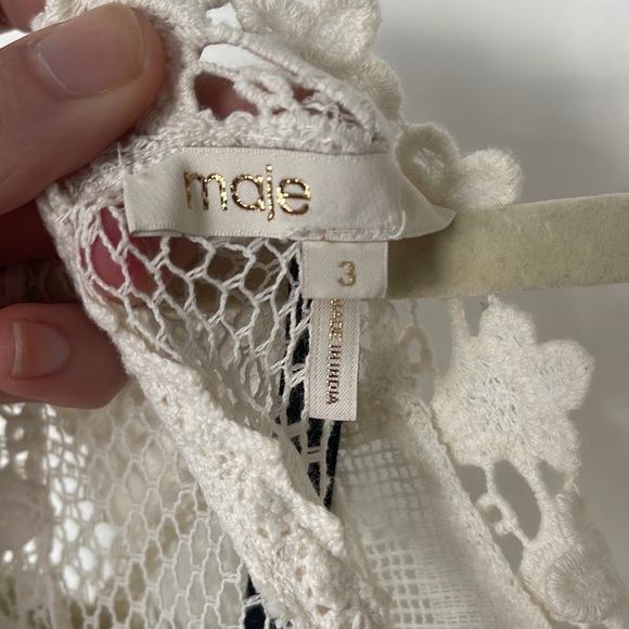 Make Crochet Mini Dress SIZE 3 - Picture 2 of 3